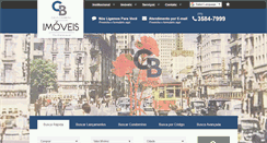Desktop Screenshot of cbimoveis.net